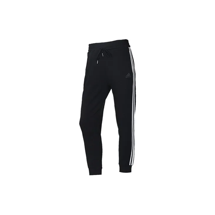 Adidas Knitted Sports Pants Women's Black-2