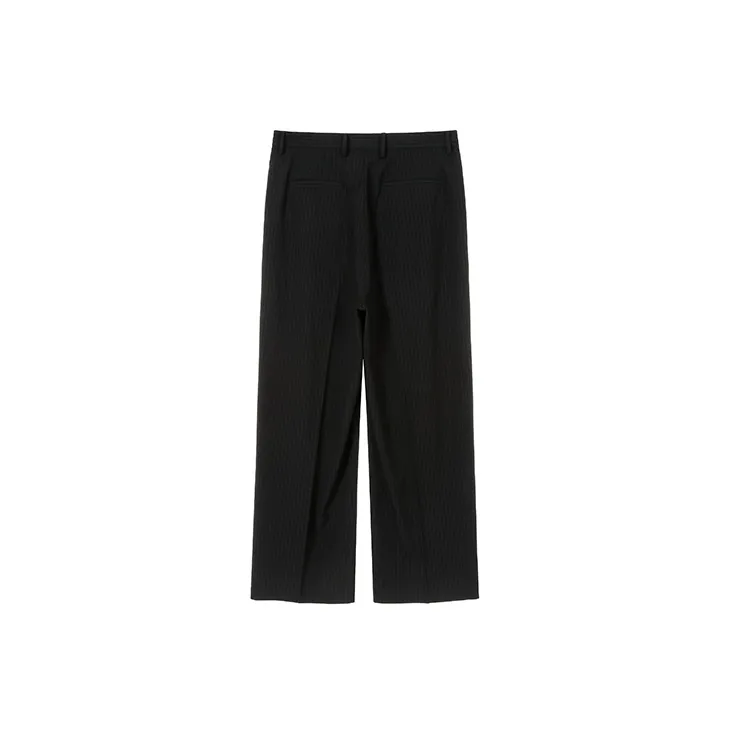 ETERNITY ITA Wide Leg Casual Pants Unisex Black-1
