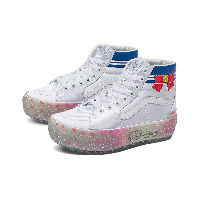 Vans X high quality Sailor Moon SK8-HI Stacked Shoes 'Pink' Men’s 11 Brand New W/ Box