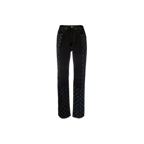 Marine Serre Jeans Women's Black