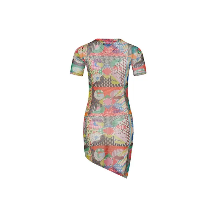 GCDS Short Sleeved Dresses Women's Multicolor-1