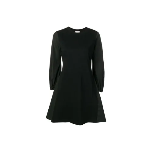 Moncler Long-Sleeved Dresses Women's Black