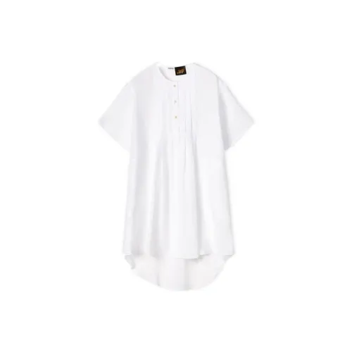 LOEWE Short-Sleeved Dresses Women's White