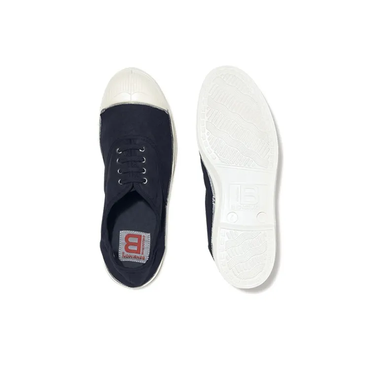 BENSIMON Low Top Athletic Shoes Men's Dark Blue-2