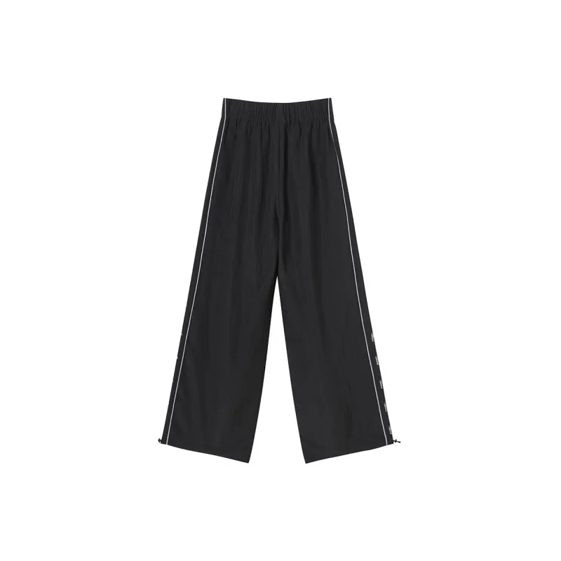 Qee X SEENFAAN Casual Pants Women's Black-1