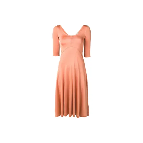 Acne Studios Short-Sleeved Dresses Women's Orange