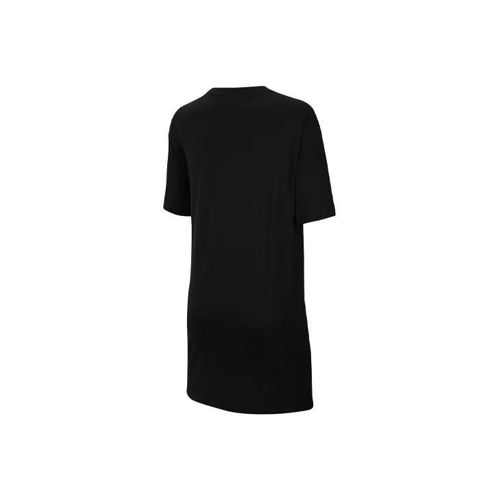 Nike Sports Life Collection Short Sleeved Dresses Women's Black-1