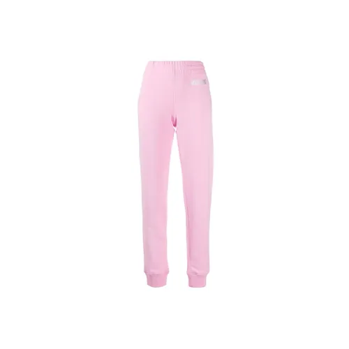 MOSCHINO Knitted Sweatpants Women's Pink