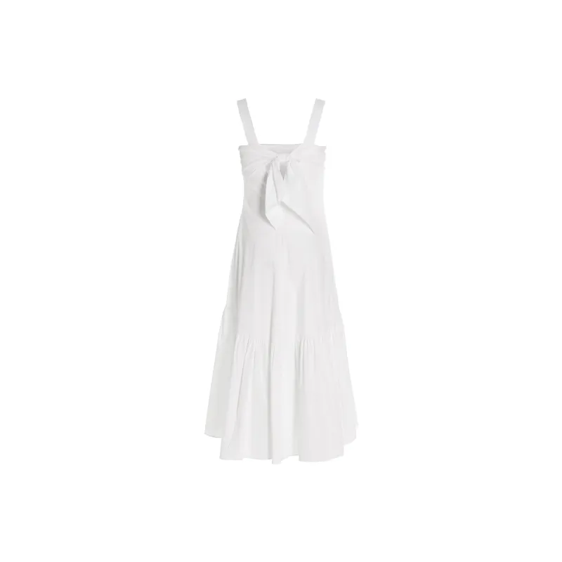 THEORY Sleeveless Dresses Women's White-1