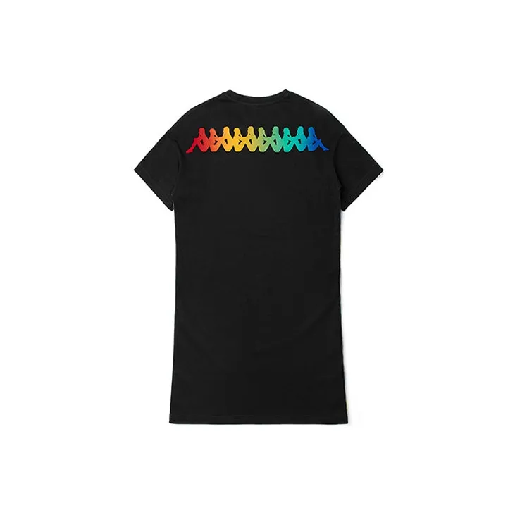 Kappa Short-Sleeved Dresses Women's Black-1