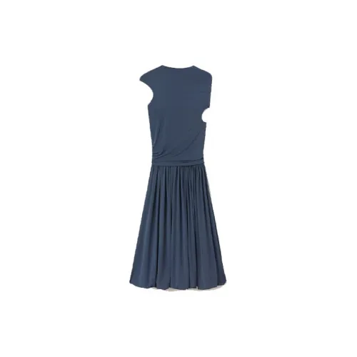 JIL SANDER Sleeveless Dresses Women's Blue