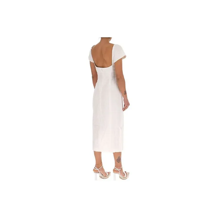 Jacquemus Sleeveless Dresses Women's White-1
