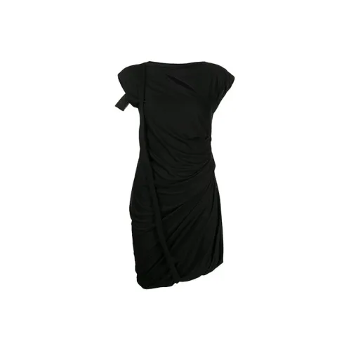 Helmut Lang Sleeveless Dresses Women's Black