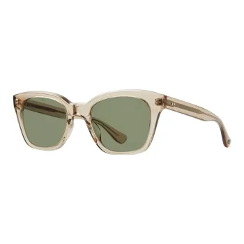 GARRETT LEIGHT Sunglasses Unisex Transparent Brown