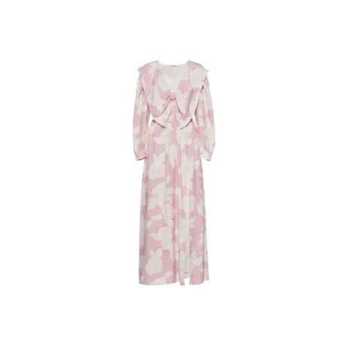 MIU MIU Long-Sleeved Dresses Women's Pink