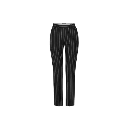 LOUIS VUITTON New Quarterly Products Of LV Suit Trousers Women's Black