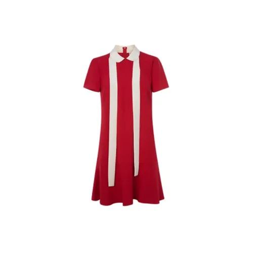 RED VALENTINO Short-Sleeved Dresses Women's Red