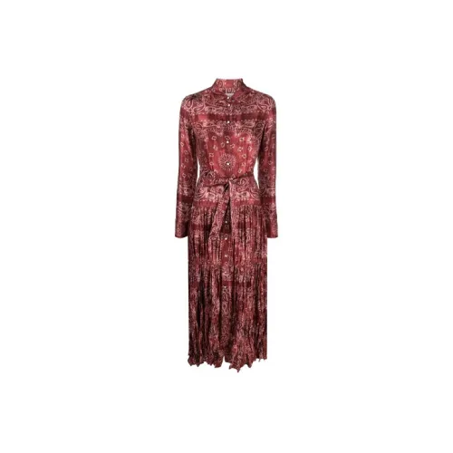 Golden Goose Collection Paisley-print Shirt Dress