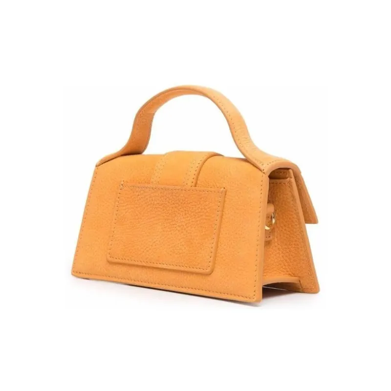 Jacquemus Suede Shoulder Bag, Handbag Women's Orange-1