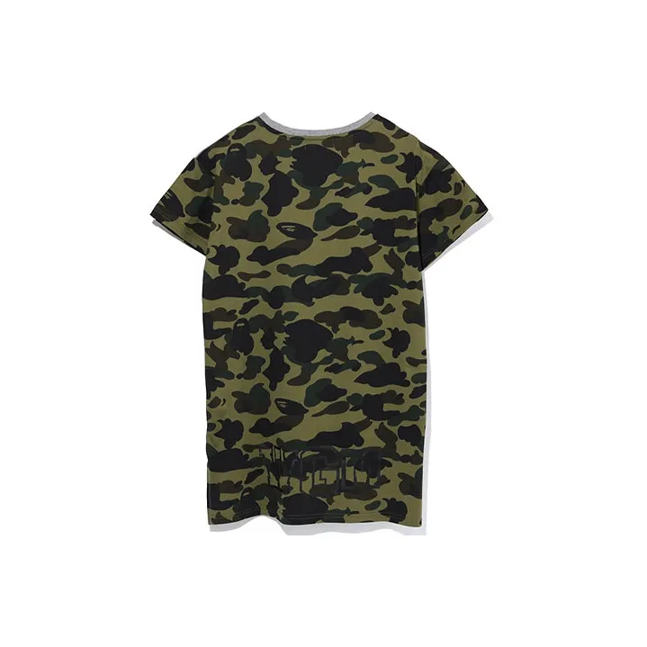 A BATHING APE Shark Series Short Sleeved Dresses Women's-1