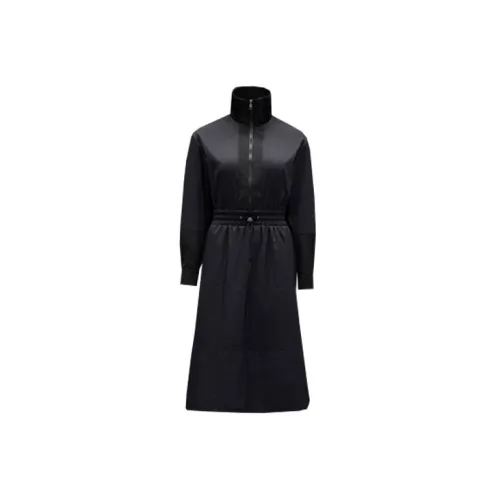 Moncler Long-Sleeved Dresses Women's Black