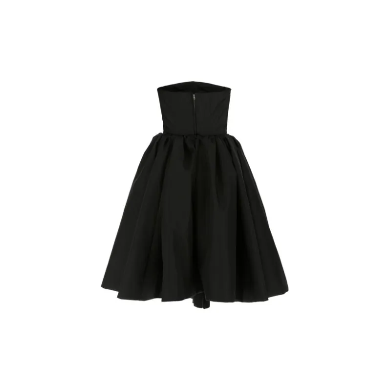 PRADA Sleeveless Dresses Women's Black-1