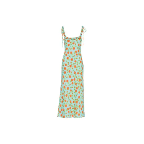 MIU MIU Sleeveless Dresses Women's Green