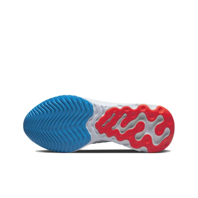 Nike React Phantom Run Flyknit 2 Football Grey Bright Crimson Women's-4