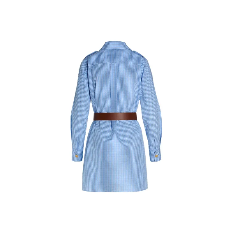 Elisabetta Franchi SS22 Other Cropped Dress Blue-1