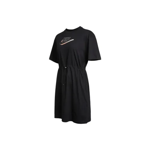 Nike Short-Sleeved Dresses Women's Black