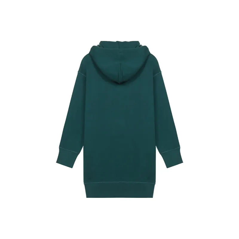 KENZO Long-Sleeved Dresses Women's Water Duck Green-1