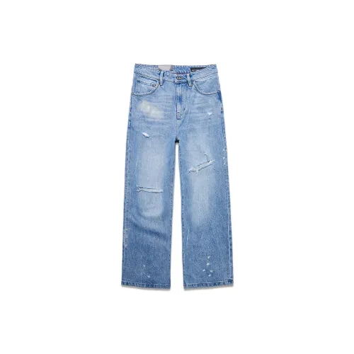 ABLE JEANS Jeans Women's Washed Light Indigo