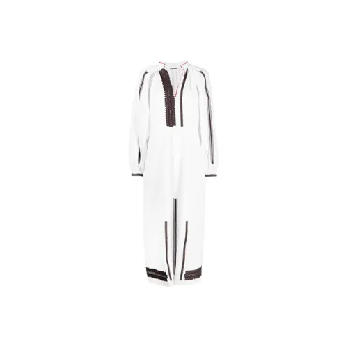 JIL SANDER Long-Sleeved Dresses Women's White