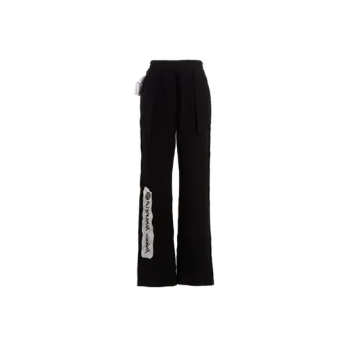 MM6 Maison Margiela Knitted Sweatpants Women's Black