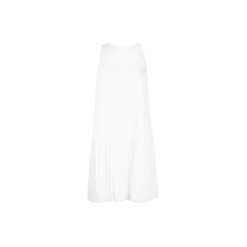 EMPORIO ARMANI Sleeveless Dresses Women's White