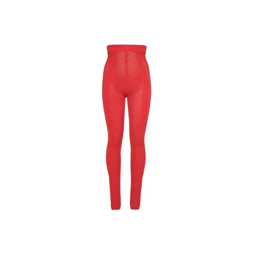 BALMAIN Leggings Women's Red