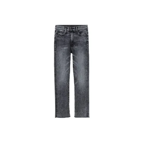 MOTHER Jeans Women's Washed Black