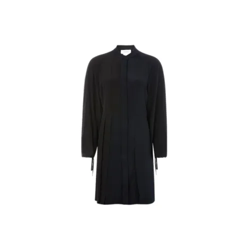 SportMax Long-Sleeved Dresses Women's Black