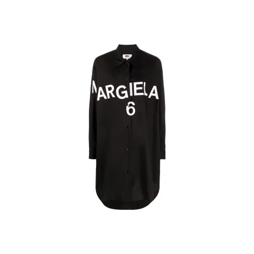 Maison Margiela Long-Sleeved Dresses Women's Black