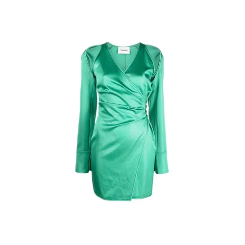 NANUSHKA Long-Sleeved Dresses Women's Green