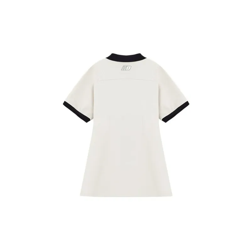 WE11DONE Short Sleeved Dresses Women's White-1