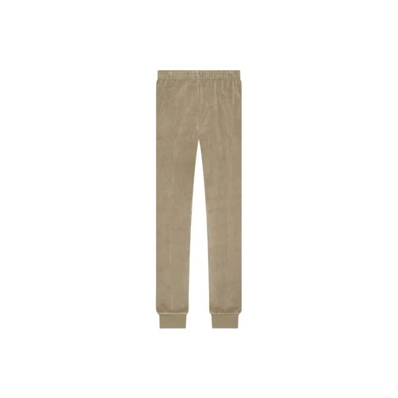Fear Of God Essentials Women's Velour Pant Oak-1