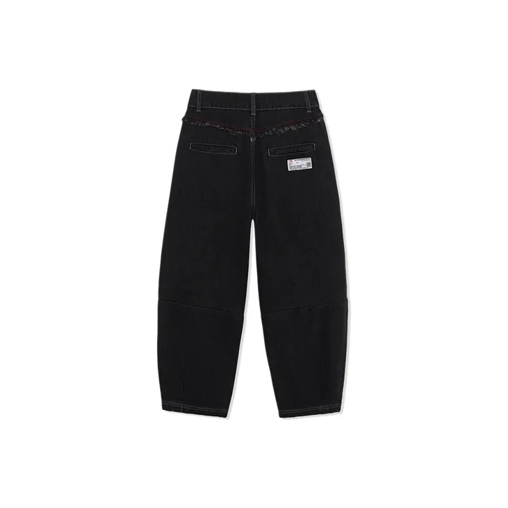 LiNing Sports Basketball Collection Jeans Women's Black-1