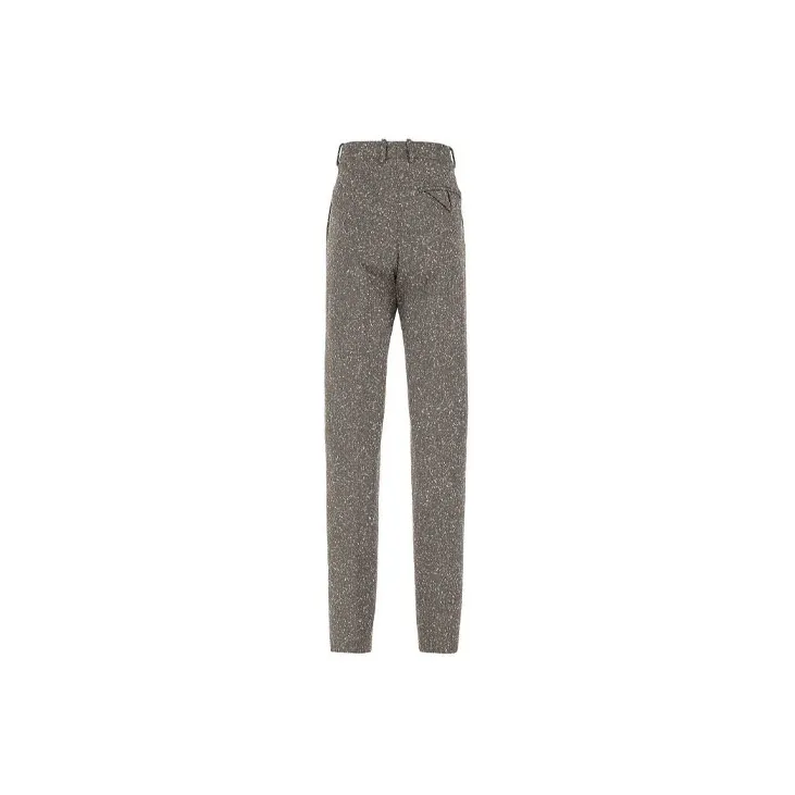Bottega Veneta Herringbone Straight Trousers-1