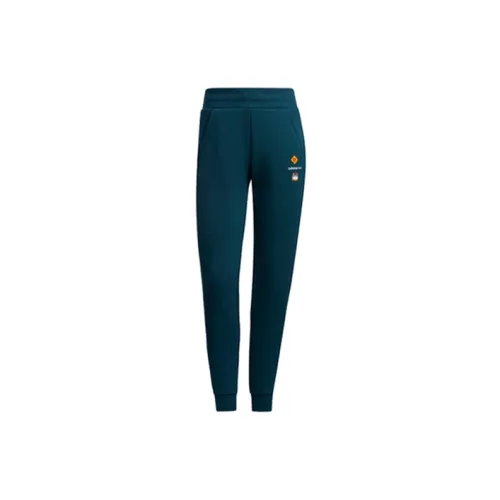 My King Mansleep Adidas Neo CNY Collection Knitted Sweatpants Women's Aqua Duck Green