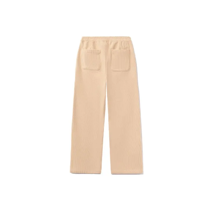 LiNing x DISHINI,LIANMINGKUAN Casual Pants Women's Amber Apricot-1