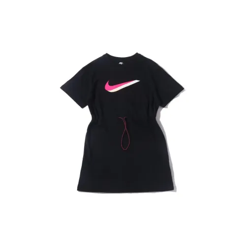 Nike Short-Sleeved Dresses Women's Black