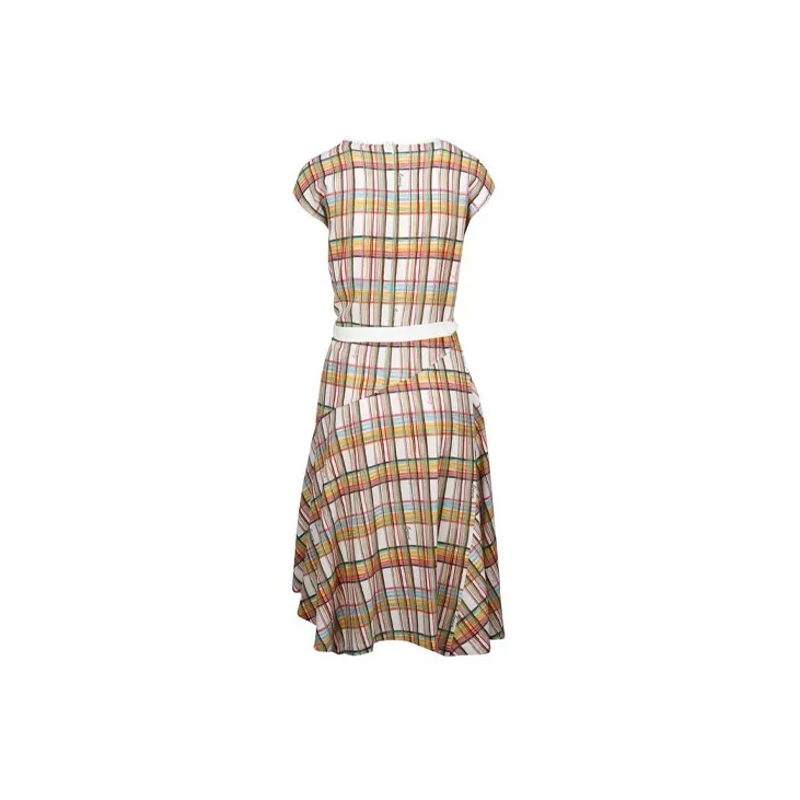 LOEWE SS21 Sleeveless Dress Women's Yellow-1