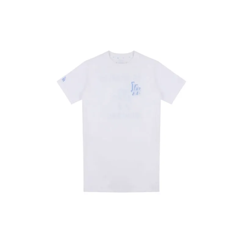 MLB Short Sleeved Dresses Women's White-1