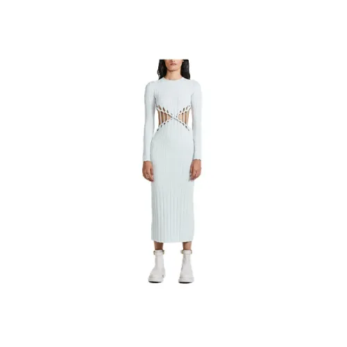 DION LEE Long-Sleeved Dresses Women's Light Blue